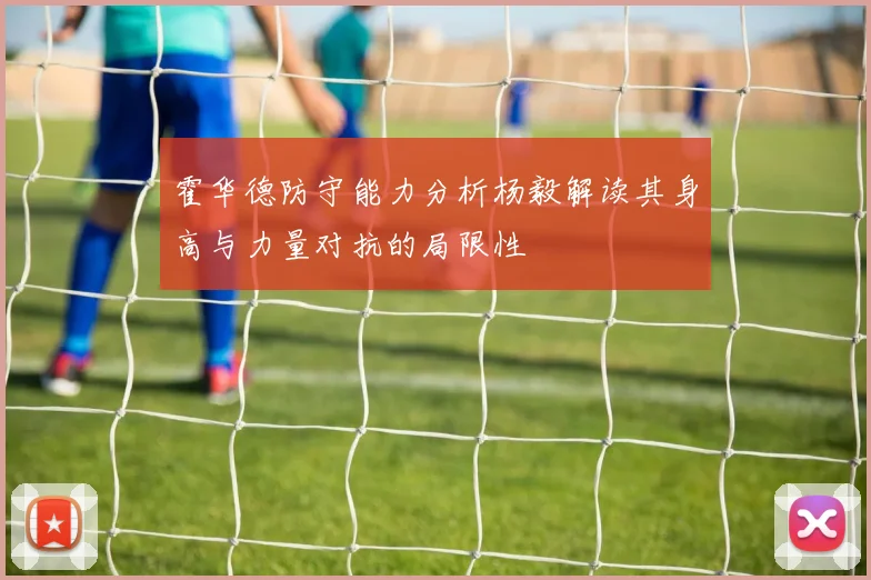 霍华德防守能力分析杨毅解读其身高与力量对抗的局限性